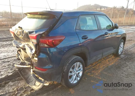 2021 Chevrolet Trailblazer Awd Ls from USA, damaged, VIN KL79MNSL2MB140767